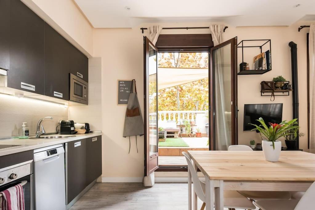 Atico Con Terraza Y Chimenea Junto A Universidad Alcalá de Henares Kültér fotó
