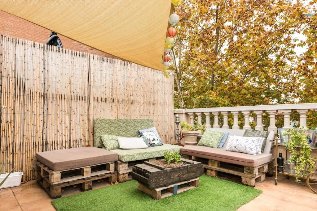 Atico Con Terraza Y Chimenea Junto A Universidad Alcalá de Henares Kültér fotó