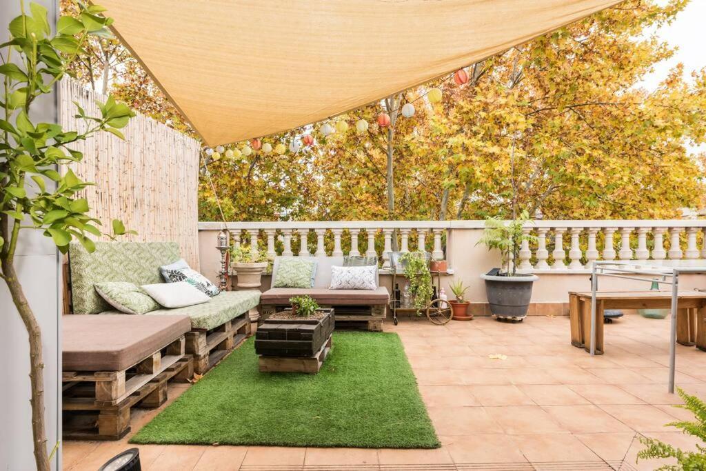 Atico Con Terraza Y Chimenea Junto A Universidad Alcalá de Henares Kültér fotó