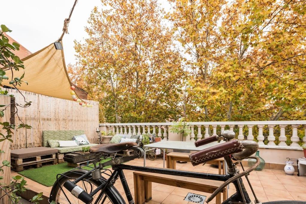 Atico Con Terraza Y Chimenea Junto A Universidad Alcalá de Henares Kültér fotó